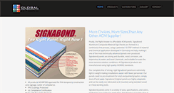 Desktop Screenshot of globalsignproducts.com